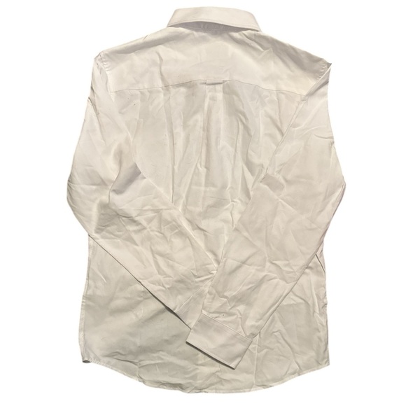 Classic White Casual Button Down Shirt - Picture 2 of 6